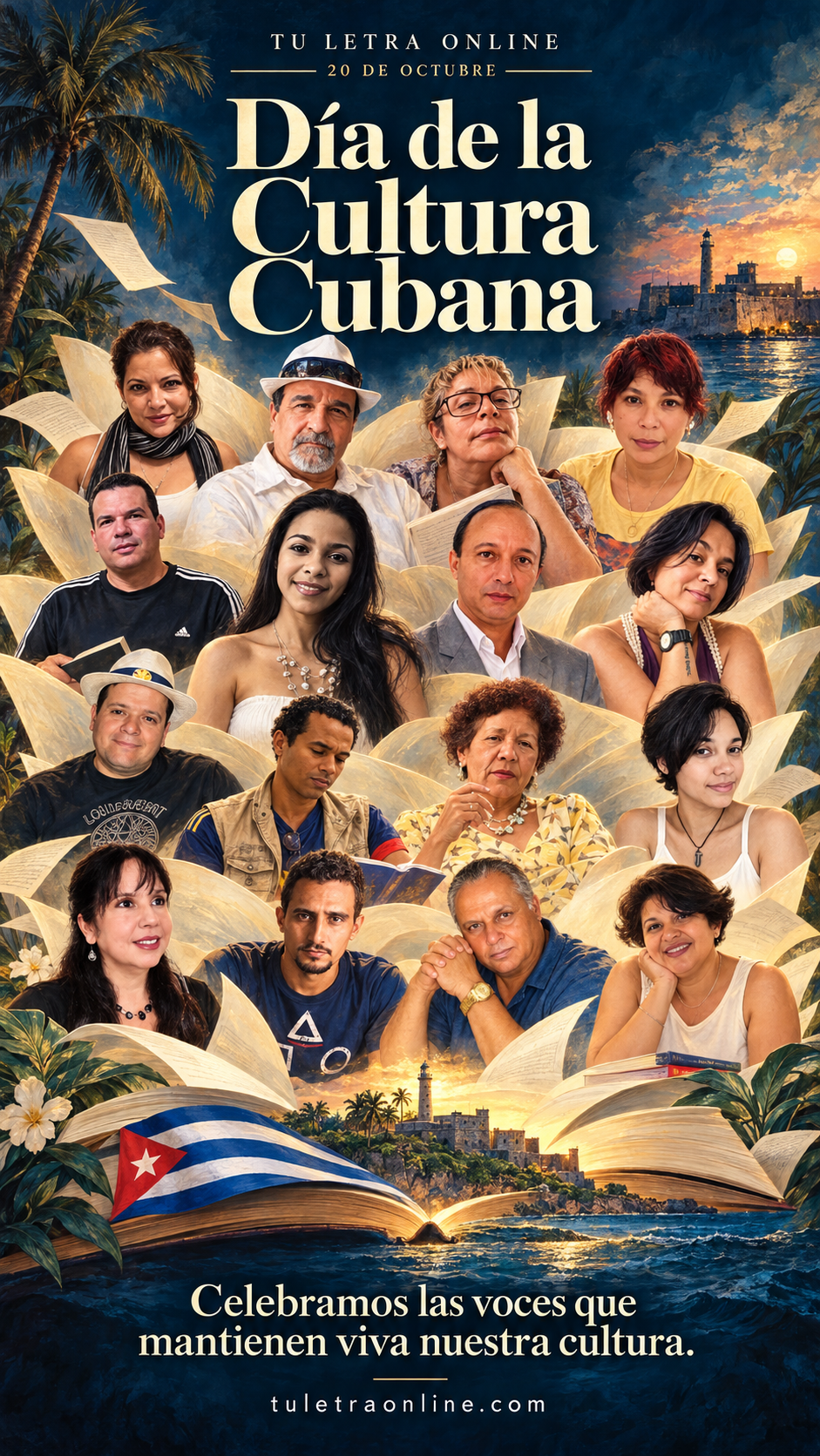 Autores cubanos publicados por Tu letra online