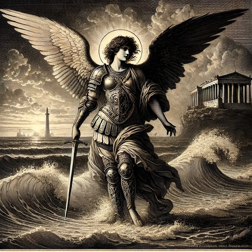 Ilustración de «En busca del Templo de la Sabiduría»